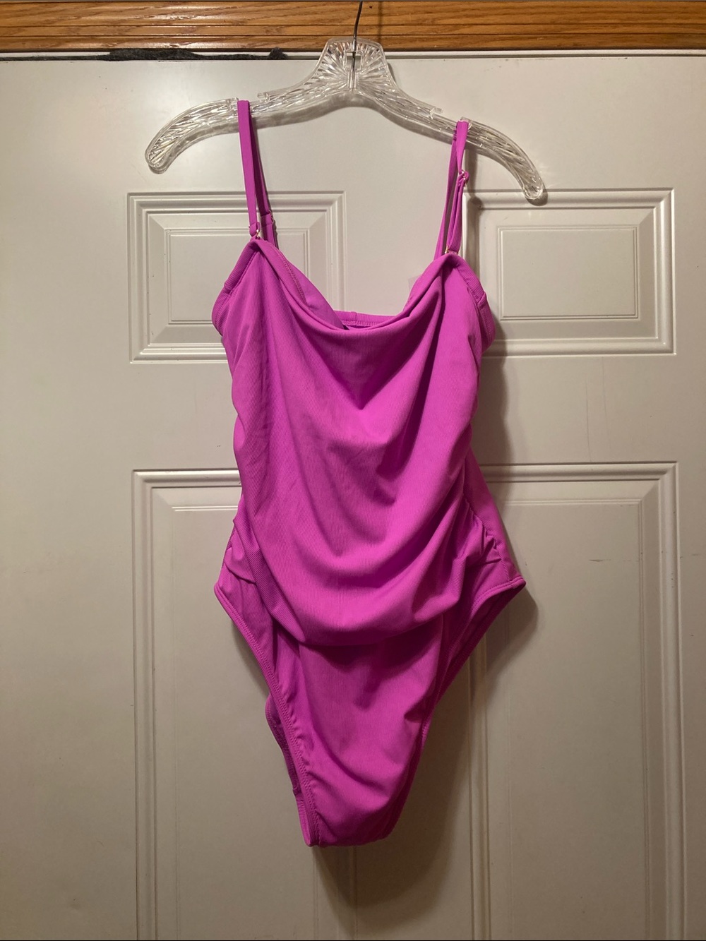 Shade & Shore Fuchsia One-Piece‎ Swimsuit XL NWT